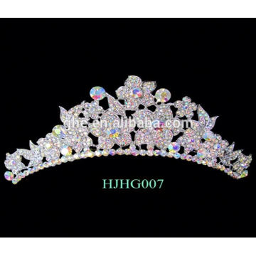 pageant crowns tiaras red crystal wedding crown tiara flower crown king crown ring